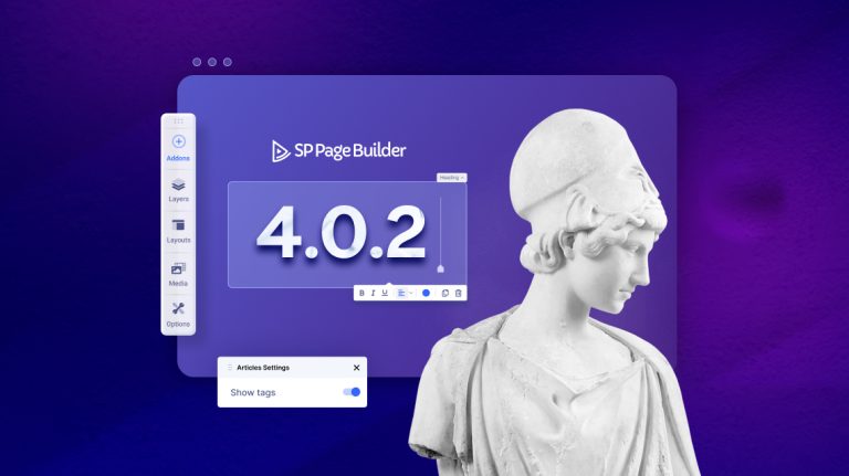 SP Page Builder 4.0.2 Updated With Various Improvements Along With New Features