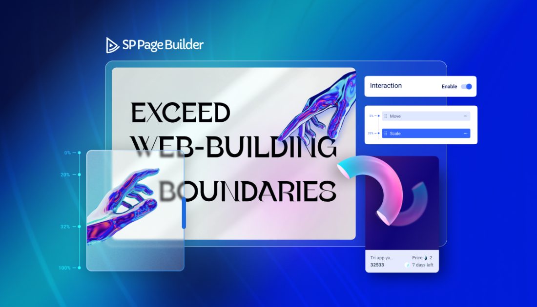 Exceed Your Web-Building Boundaries With SP Page Builder Interaction & Animation