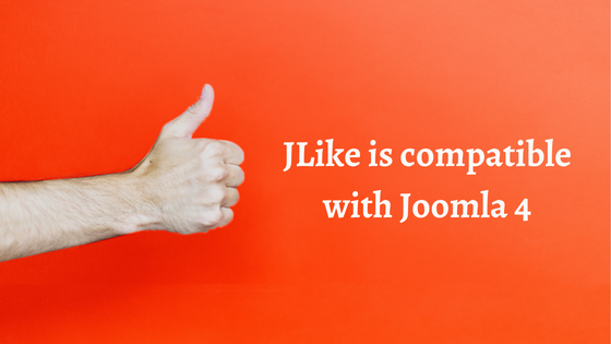 JLike is ready for Joomla 4