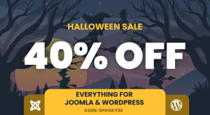 Celebrate Diwali and Halloween with flat 20% off on all Techjoomla Products and flat 10% off on Bundles