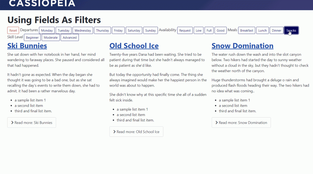 Joomla Fields As Custom Filters