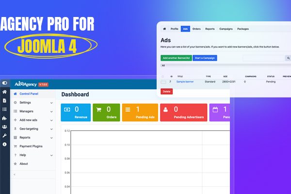Preview: iJoomla Ad Agency Pro Joomla extension for Joomla 4 preview is here