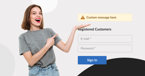 How to Add Text to Login Page in Magento 2