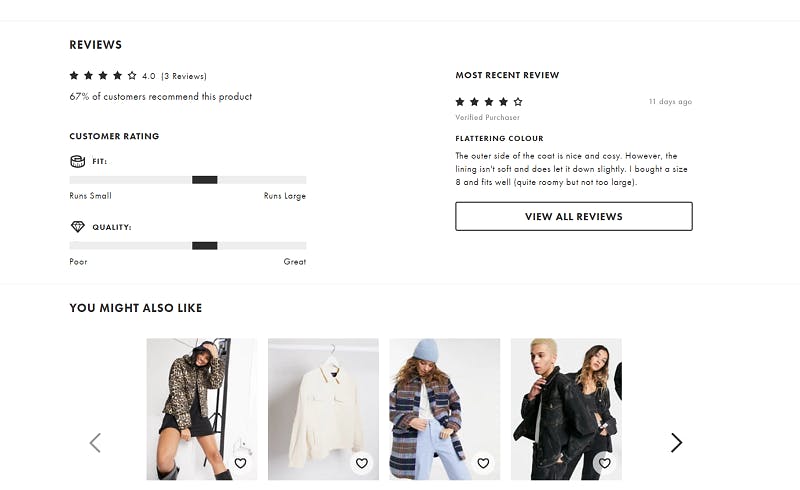 Asos has finally added product reviews, but how should brands handle online reviews?