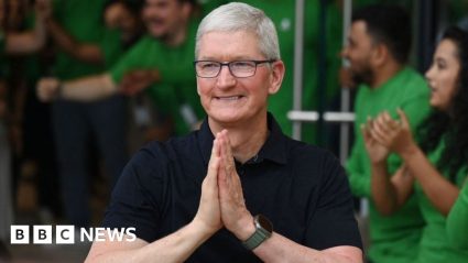 Apple in Mumbai: Tim Cook inaugurates first store in India