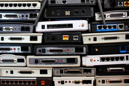 Used routers often come loaded with corporate secrets