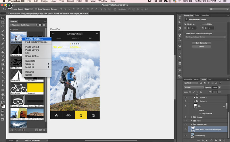 stock-images Canva vs InDesign. The one you should pick for work
