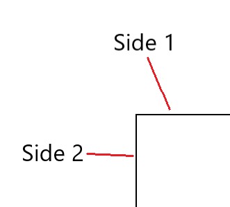 Each corner has two radii, one for each edge. For example, the top-left corder of a box has two radii, one for its left edge and one for its top edge.
