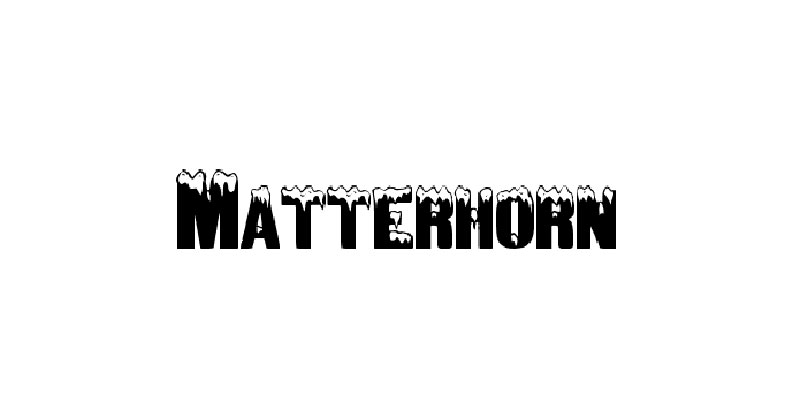 matterhorn What font does Disney use? Check out the Disney fonts
