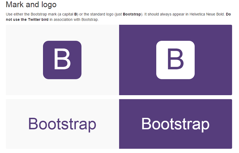 Bootstrap functions as the style guide for internal tools development
