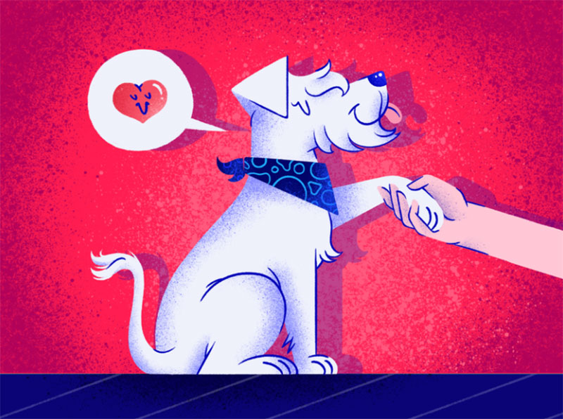 Wicho Awesome dog illustration images to inspire you