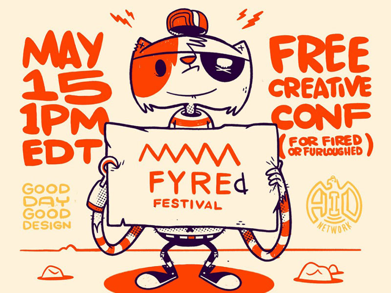 May-15-Today-FYREd-FESTIVAL Beautiful cat illustration examples to check out