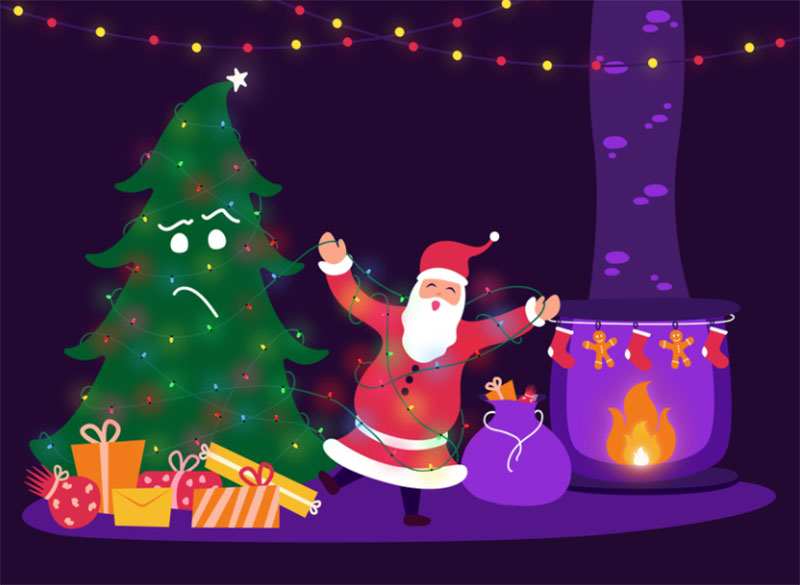 CHRISTMAS-SEASON Christmas illustration examples that look amazing