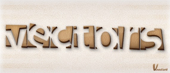 How to Make a Wooden Text Effect