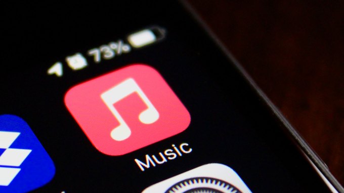 Apple Music icon on iPhone