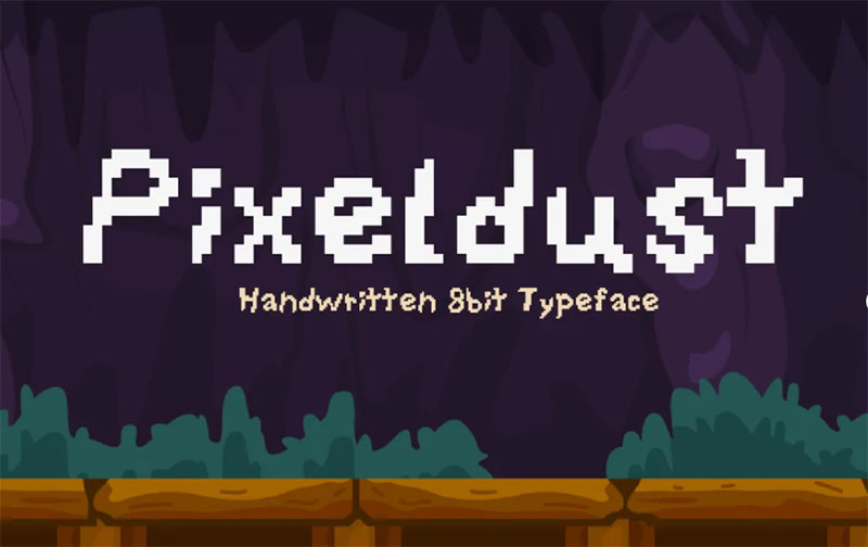 Pixeldust-Font What font does Minecraft use? (Answered)