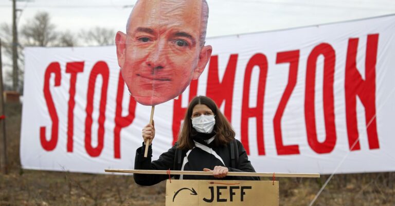 Jeff Bezos seems to be reckoning with his legacy in the wake of the Amazon union drive