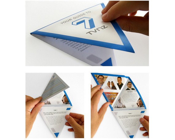 Tvnz 7- Triangular Folding Brochure