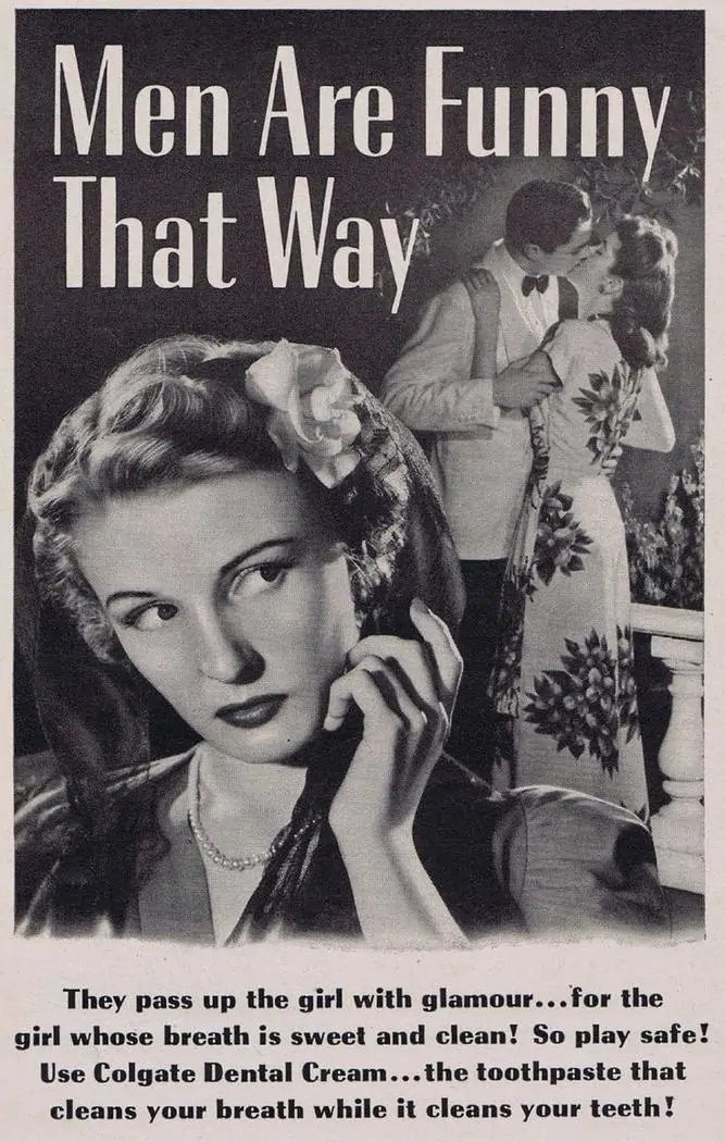 vintage colgate advertisement