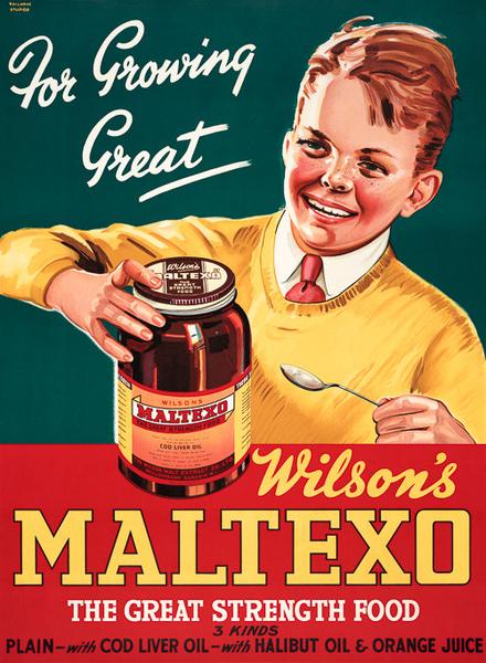 vintage Wilson's Maltexo advertisement