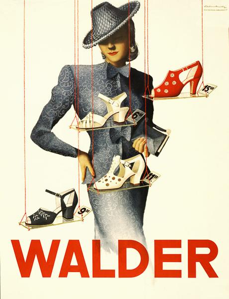 vintage shopping for shoes advertisement