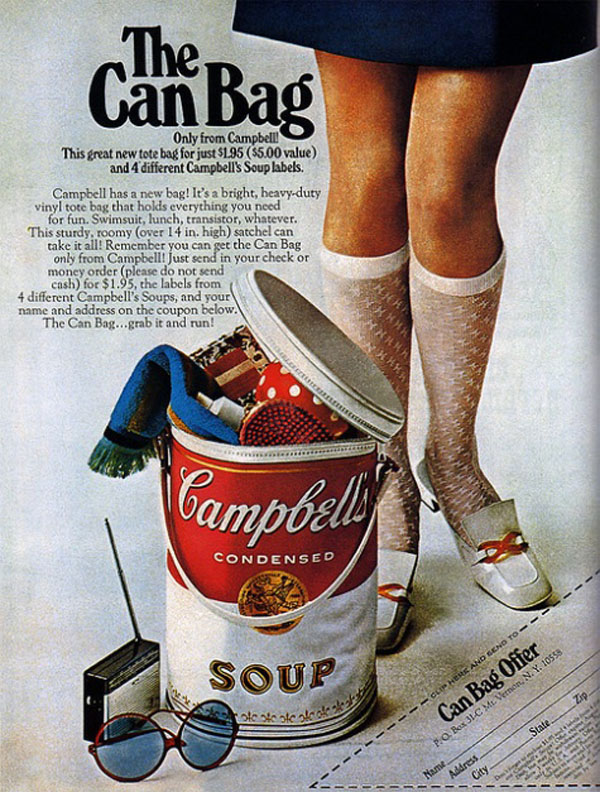 vintage Campbell's advertisement