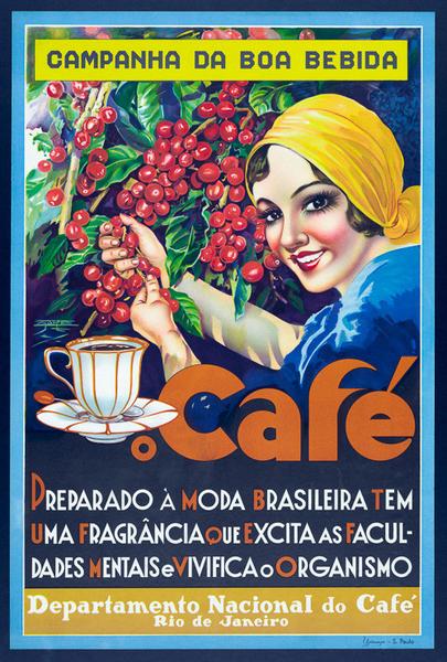 vintage Café, Rio de Janeiro advertisement