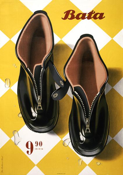 Vintage Bata Boots advertisement