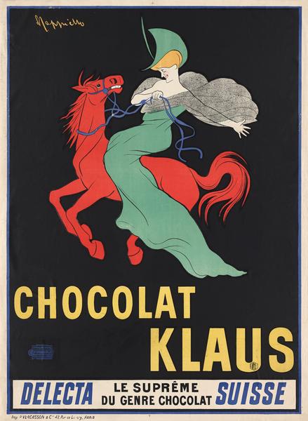 vintage Chocolat Klaus advertisement