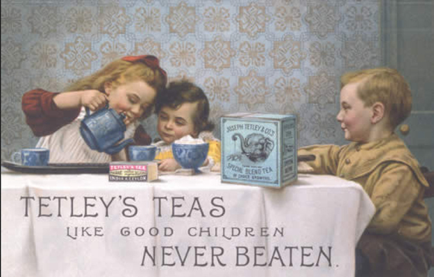 vintage tea advertisement