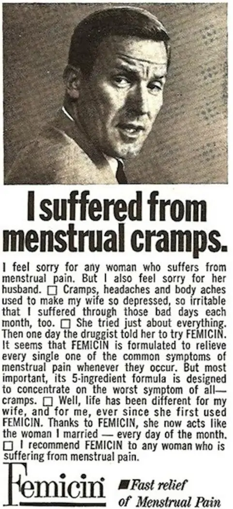 vintage femicin advertisement
