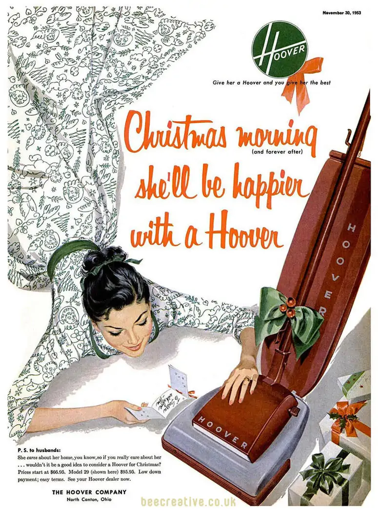 vintage hoover vacuum advertisement