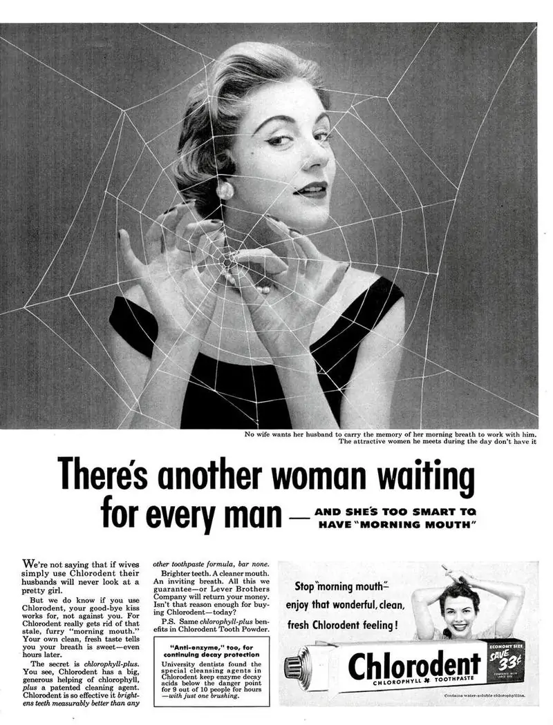 vintage chlorodent advertisement