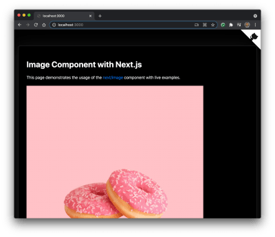Image Component with Next.js