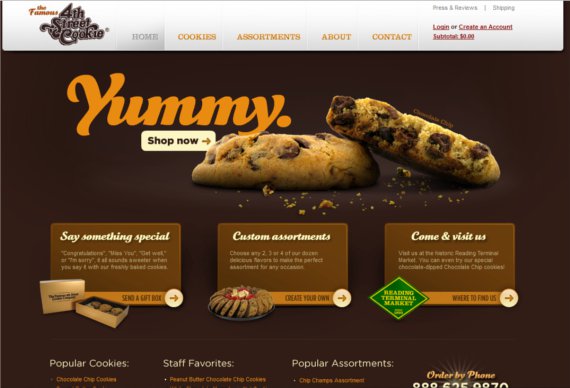 4th-Street-Cookie-15-Eye-Catching-Food-Beverage-Ecommerce-Website-Designs