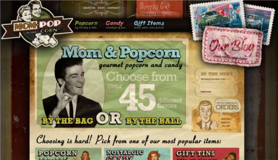 Mom-Pop-Corn-15-Eye-Catching-Food-Beverage-Ecommerce-Website-Designs