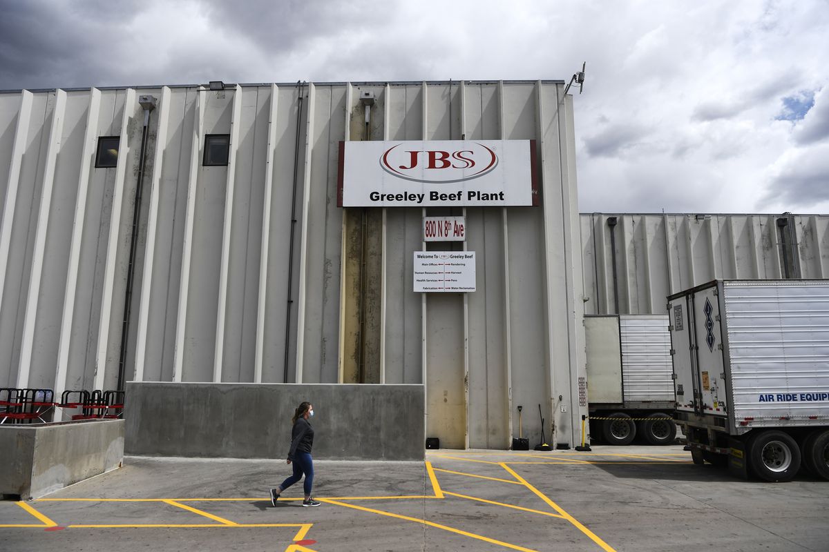 A JBS Foods plant in Greeley, Colorado.