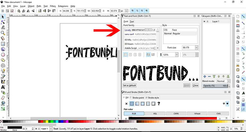 font-inskape How to add fonts to Inkscape (Quick and easy guide)