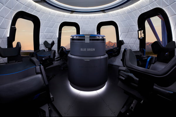 Jeff Bezos’ Blue Origin auctions off seat on first human spaceflight for $28M