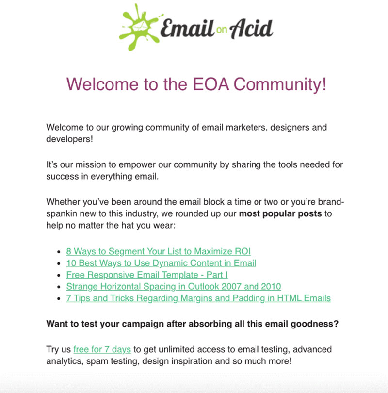 e 10 Best Examples of Welcome Emails for SaaS Businesses