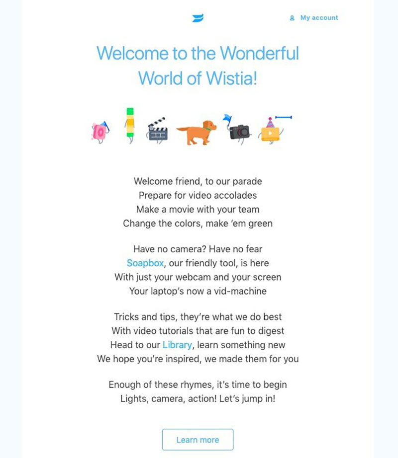 image6 10 Best Examples of Welcome Emails for SaaS Businesses