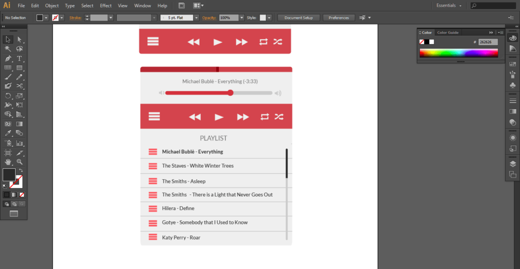 how-to-create-a-modern-music-player-ui-using-adobe-illustrator
