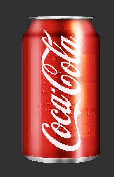 How to Create a Realistic Coca-Cola Can Using Adobe Photoshop