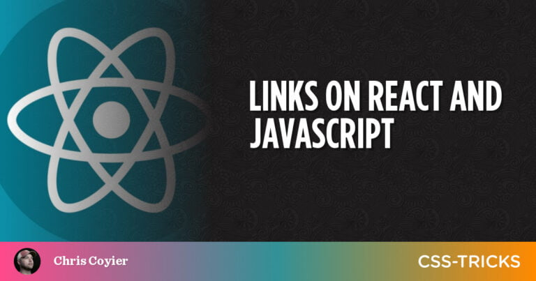 Links on React and JavaScript