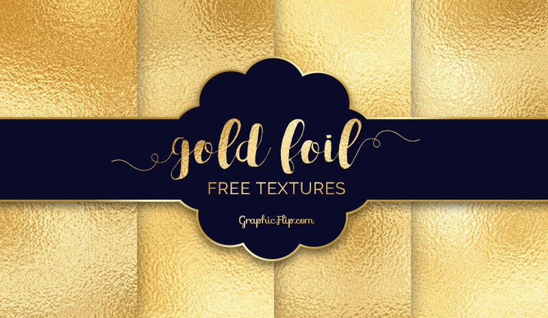Free-Gold-Foil-Textures-to-Glam-up-Your-Design-Projects-The-beauty-of-gold Metal background images and textures for your projects
