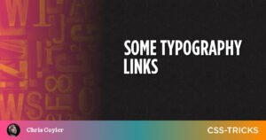 some-typography-links