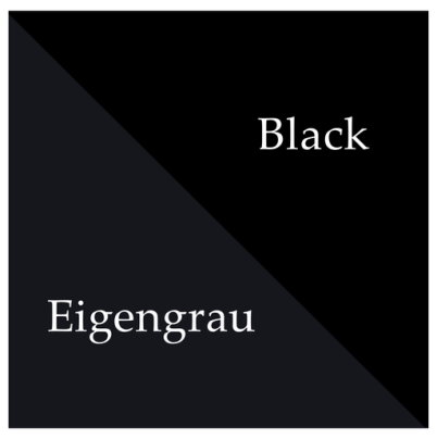 eigengrau and black colors comparison