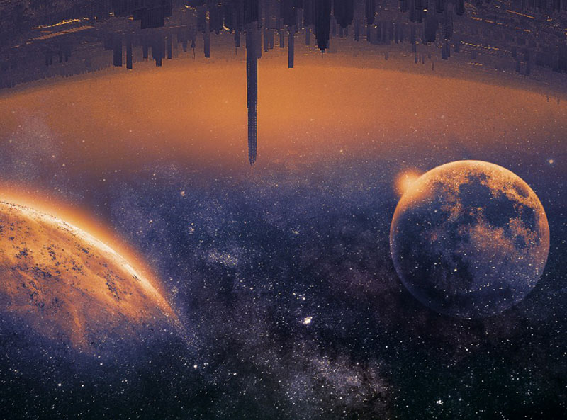Sci-Fi-City-Background-with-Galaxy-Space-Texture-Free-The-cities-of-the-future Neat stars background images for stellar designs
