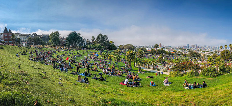 Mission-Dolores-Park-wallpaper Awesome San Francisco Wallpapers For Your Desktop Background