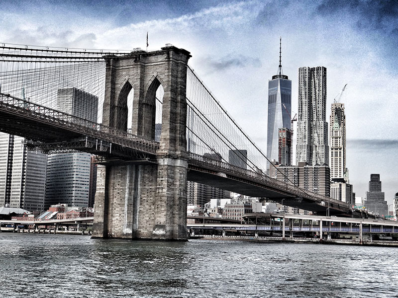 Brooklyn-Bridge-Wallpaper-The-beginnings-of-steel Impressive New York wallpaper images you can download today